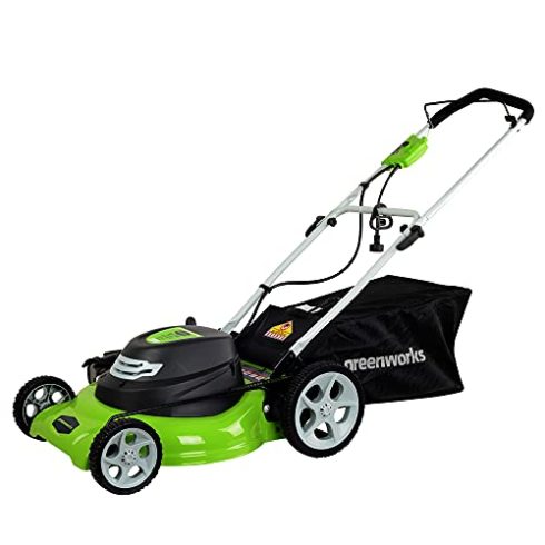 Greenworks 25022 12 Amp 3-in-1 Electric Corded Lawn Mower