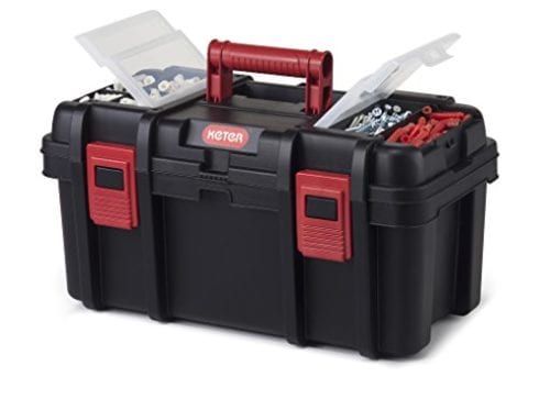 Keter Plastic Portable Organizer Tool Box