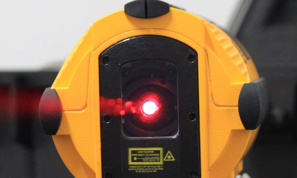 red laser beam